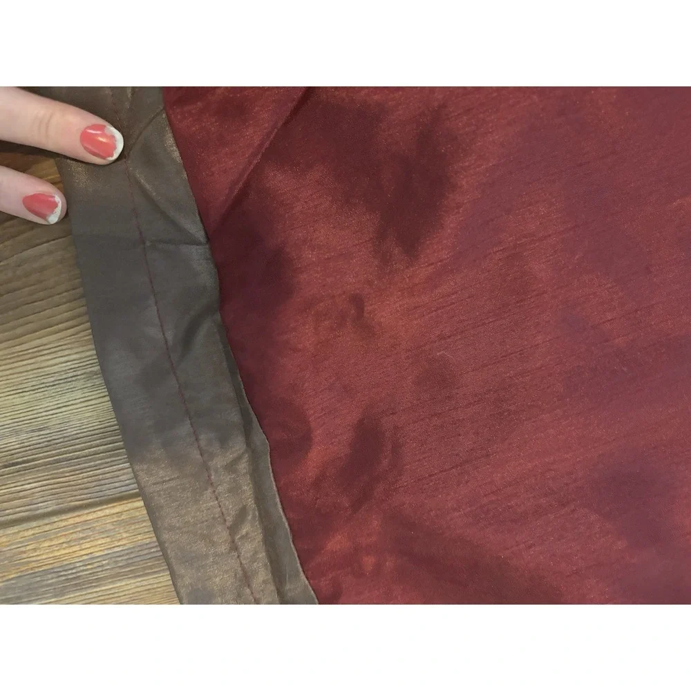 Chris Madden‎ Full Bed Skirt Dust Ruffle Split Corner 15
